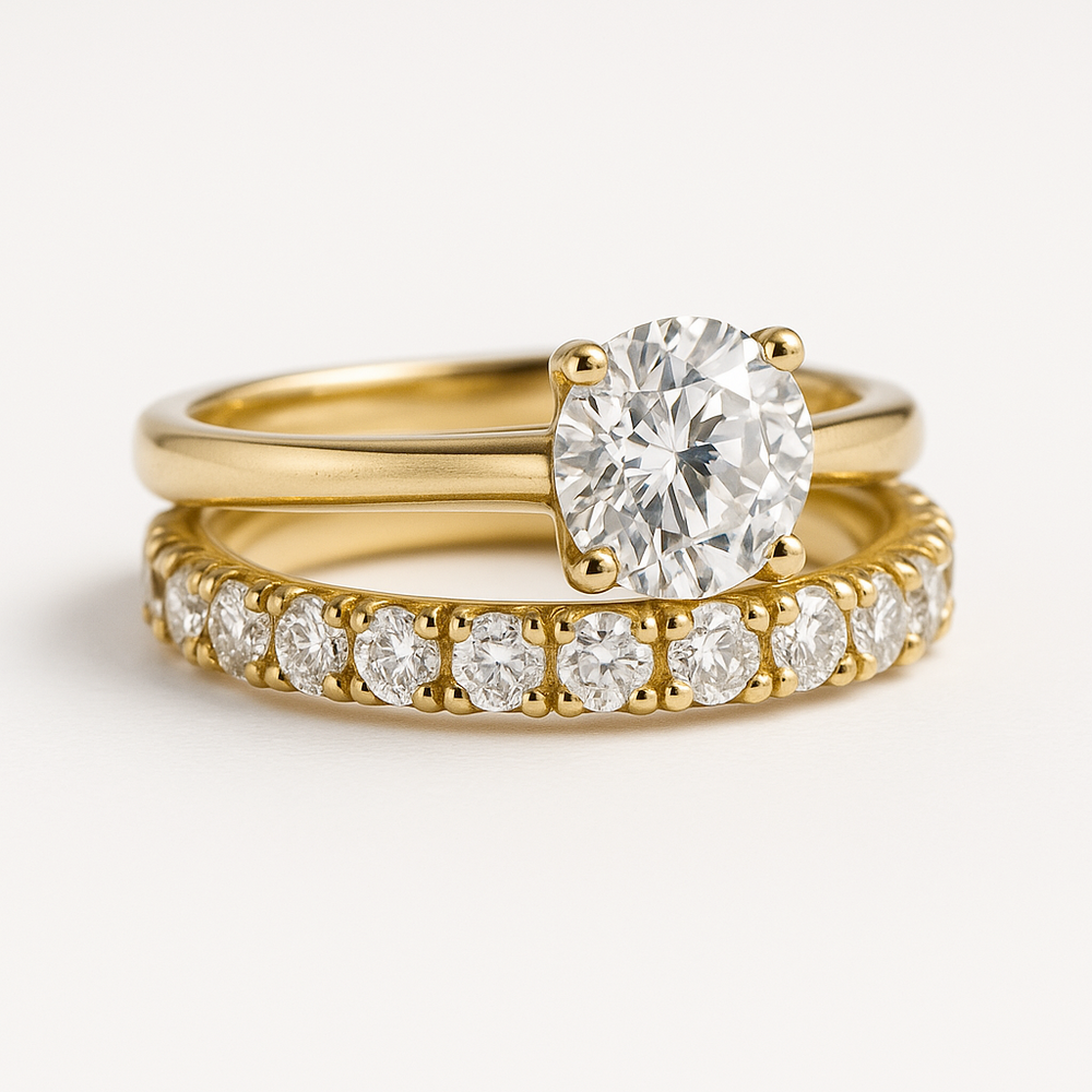 Savaya ringenset | goudkleurig