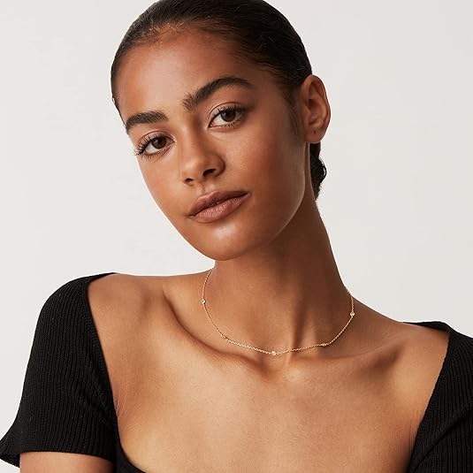 Starfall ketting | goudkleurig