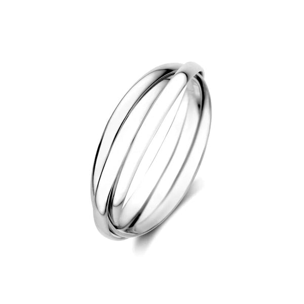 Léna Trielle ring | witgoudkleurig