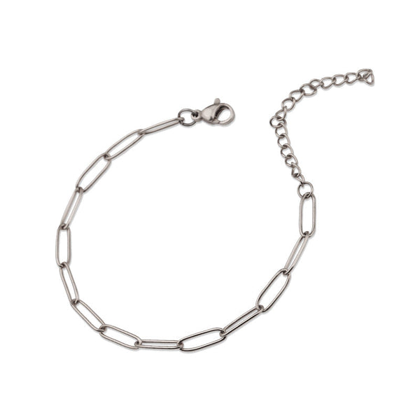 Venice schakelarmband | witgoudkleurig