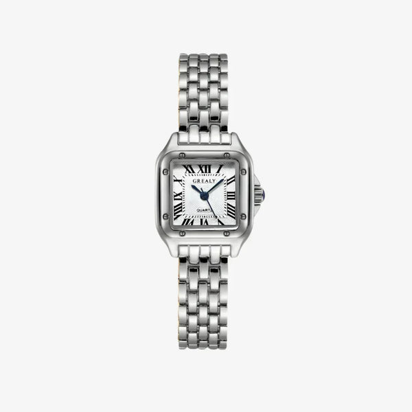 Fienna horloge | witgoudkleurig