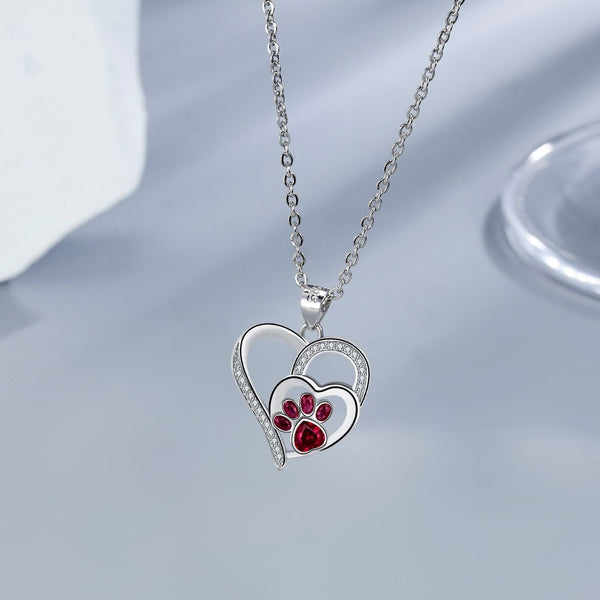 Schattige ketting met pootje