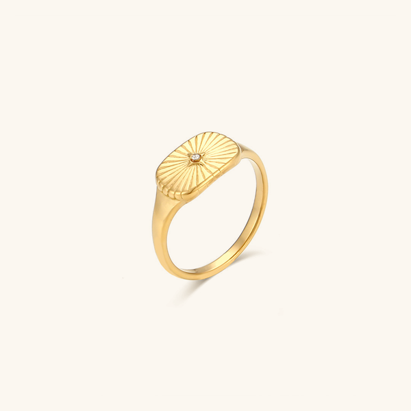 Aglaia ring goudkleurig