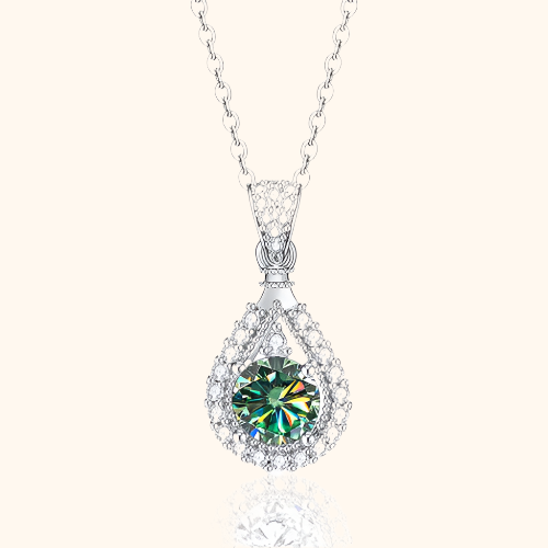 Alindra Voselle ketting | witgoudkleurig
