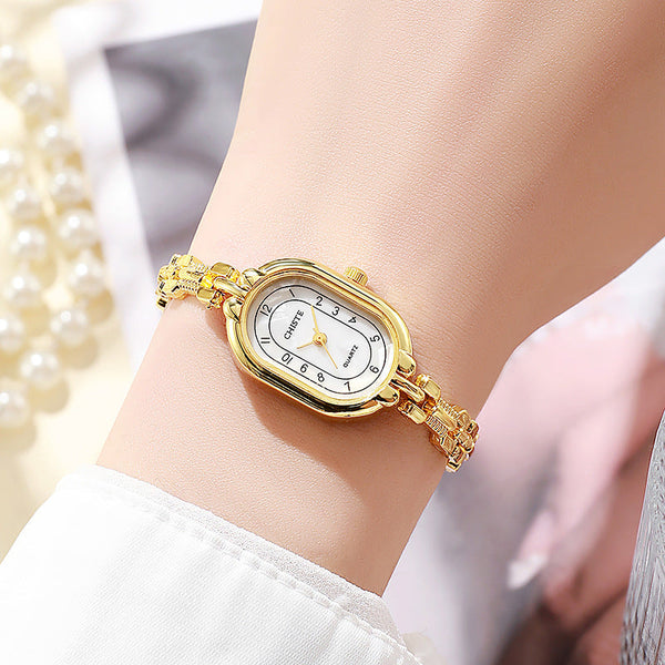 Alira Moment horloge | goudkleurig