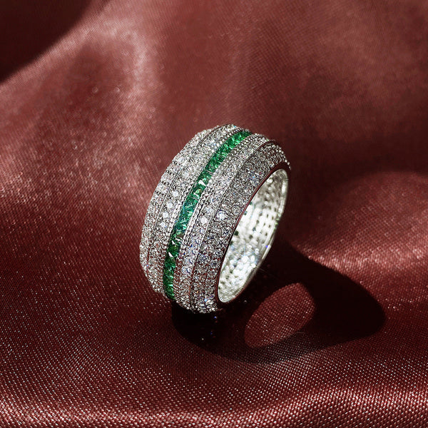 Celina Maroux ring | witgoudkleurig