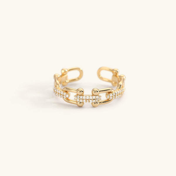 Chloe goudkleurige ring