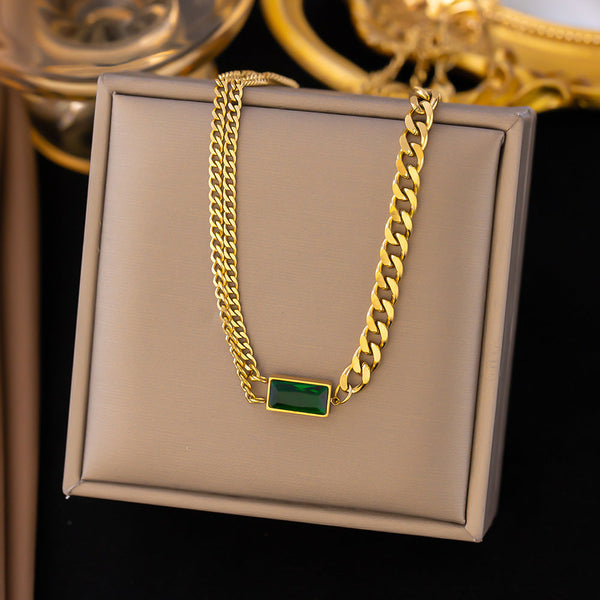 Elodie Veyrac ketting | goudkleurig