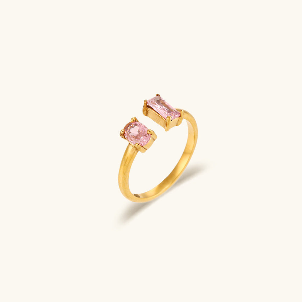 Fedilia ring met edelsteen