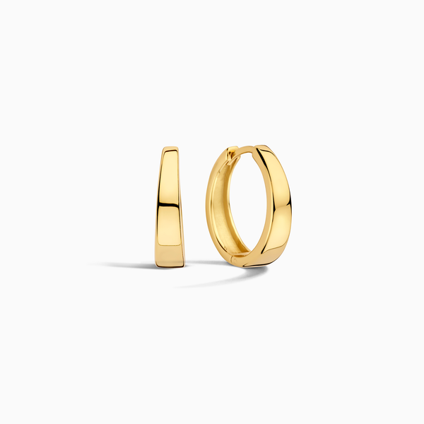 Gia oorringen | goudkleurig