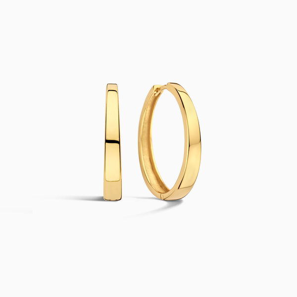 Gia statement oorringen | goudkleurig