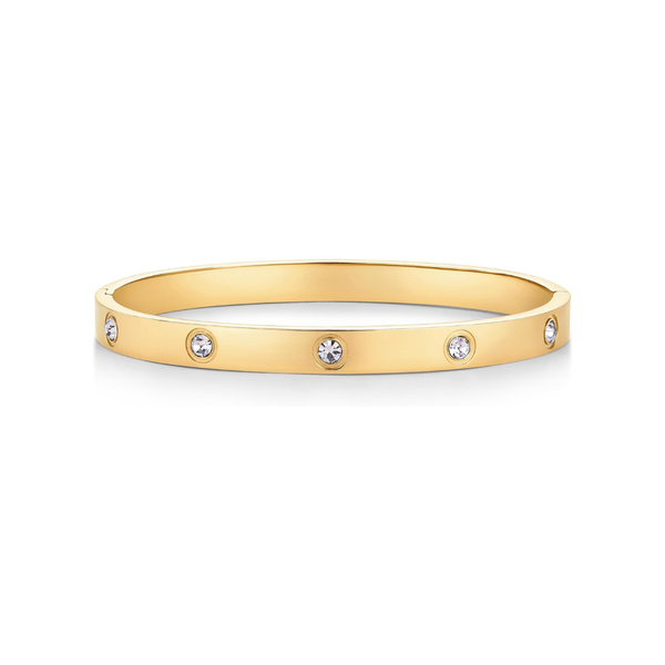 Halo Dot armband | goudkleurig