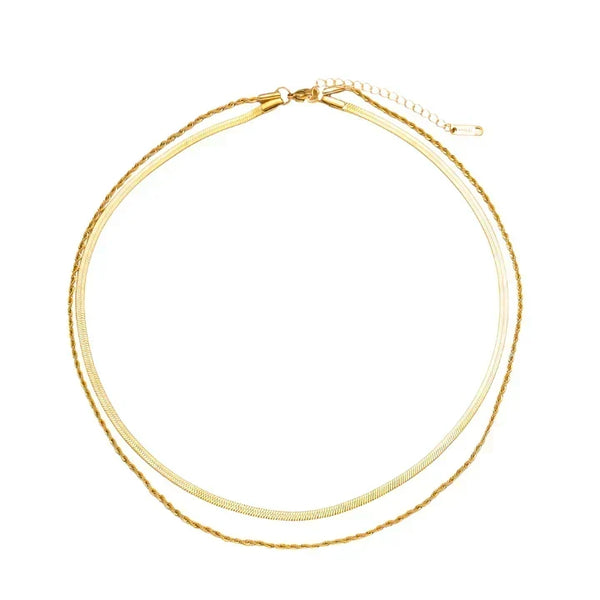 Juliana Solvia ketting | goudkleurig
