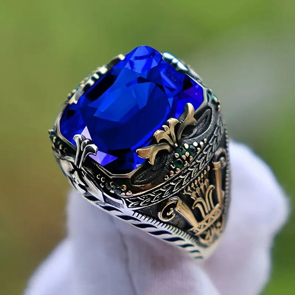Klara Saphira ring | bicolor