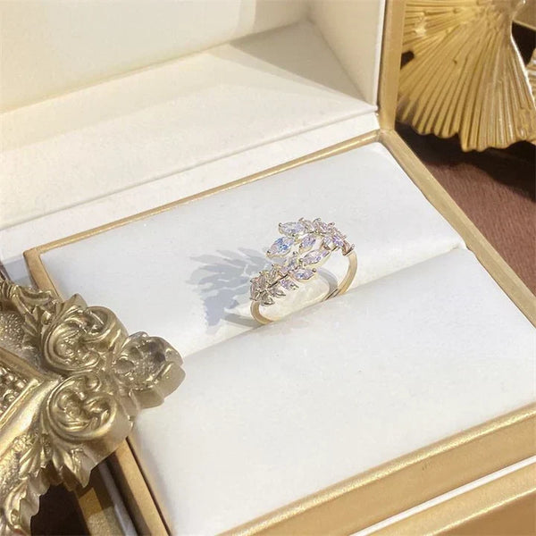 Lauria Coronata ring | goudkleurig