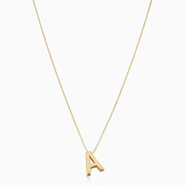 Love Letter letterketting | goudkleurig