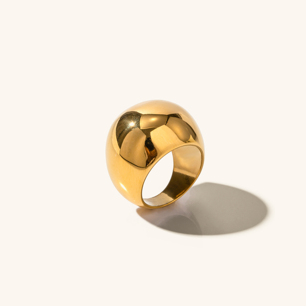 Navia goudkleurige ring