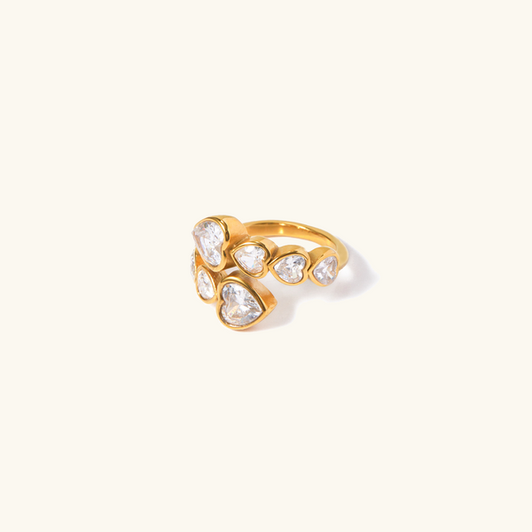 Romy ring goudkleurig