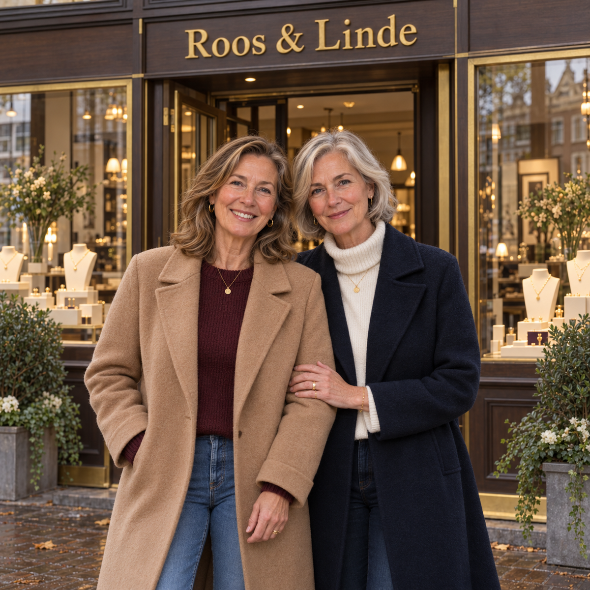 Wij zijn Roos en Linde. Samen zijn we Roos & Linde.