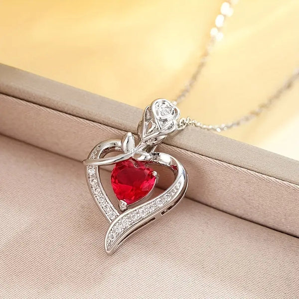 Rosira Emberveil ketting | witgoudkleurig