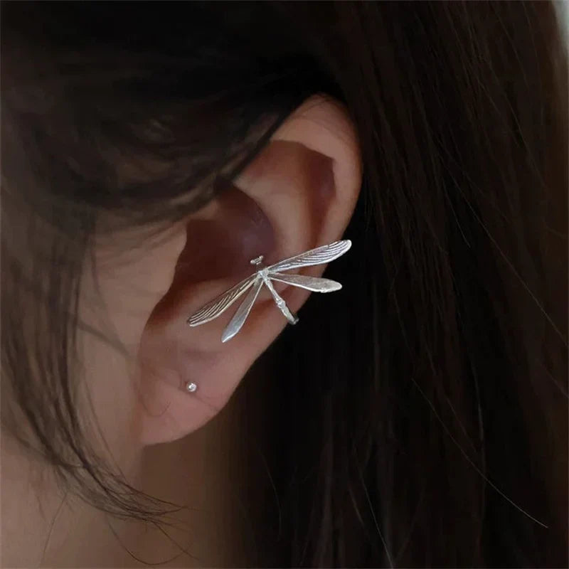 Fijne libelle-oorclips