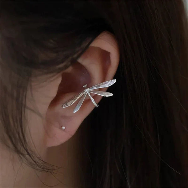 Fijne libelle-oorclips