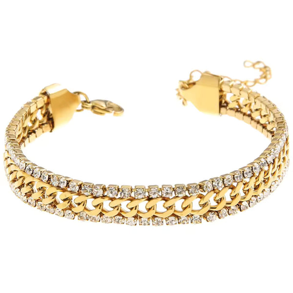 Vela armband | goudkleurig