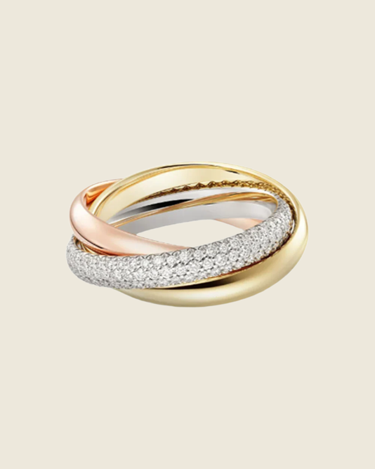 Violette trio-ring