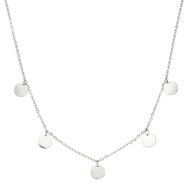 Funky Buddha ketting | witgoudkleurig