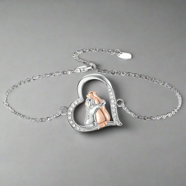Schattige knuffelarmband